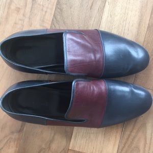 Celine Paris slip on leather loafer